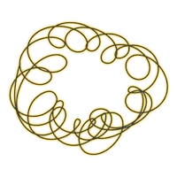 Scribbled circles representing confusion Scribbled circles representing confusion